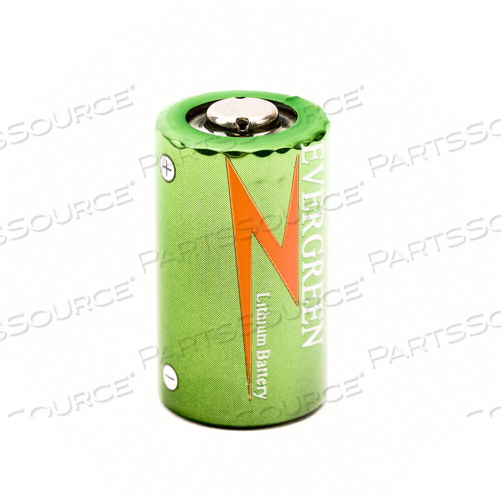 BATTERY, CR2, LITHIUM, 3V, 1 AH 