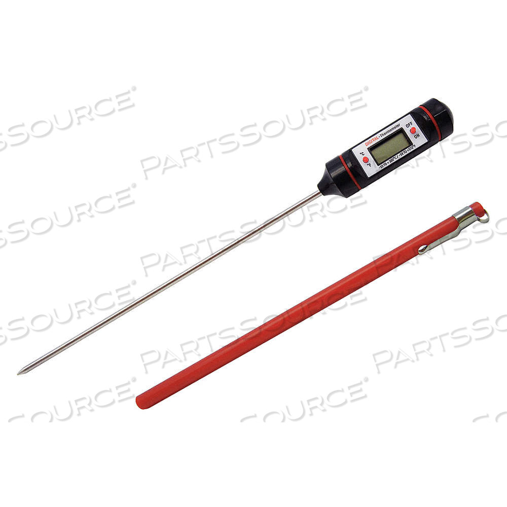 DIGITAL POCKET THERMOMETER, SIDE READING PEN STYLE POCKET THERMOMETER, -58° TO 572°F/-50° TO 300°C by THERMCO PRODUCTS, INC. DIGITAL POCKET THERMOMETER, SIDE READING PEN STYLE POCKET THERMOMETER, -58° TO 572°F/-50° TO 300°C by THERMCO PRODUCTS, INC.