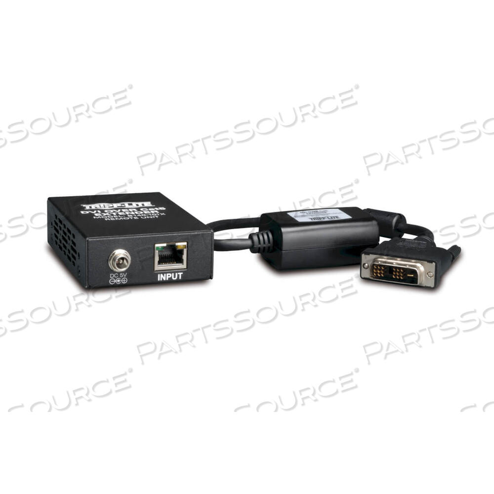 DVI OVER CAT5 EXTENDER TRANSMITTER AND RECEIVER EXTENSION TAA by Tripp Lite