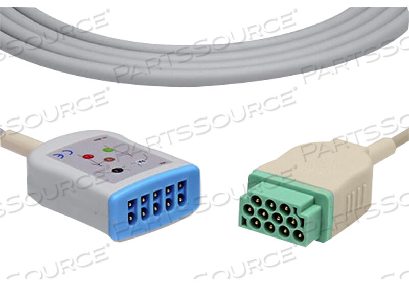 GE ECG TRUNK CABLE, 5LD 12FT 