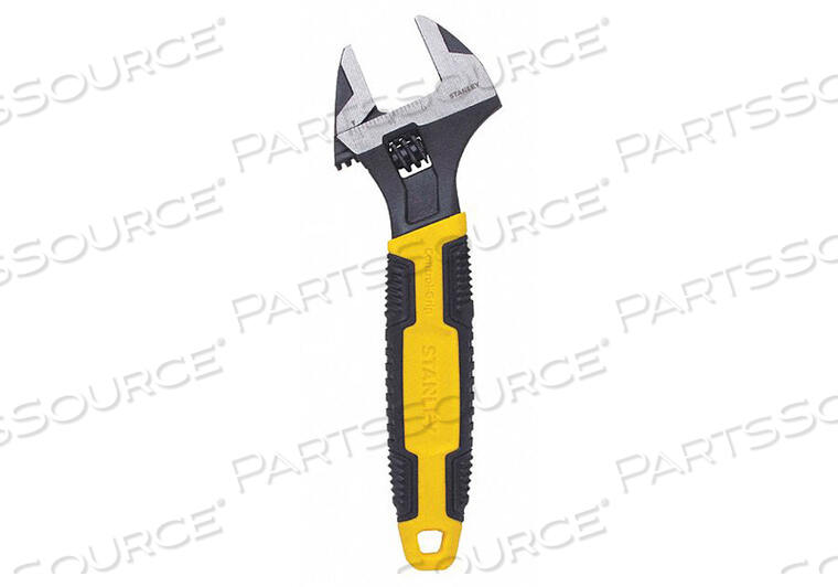 BI-MATERIAL ADJUSTABLE WRENCH, 8" LONG by Stanley