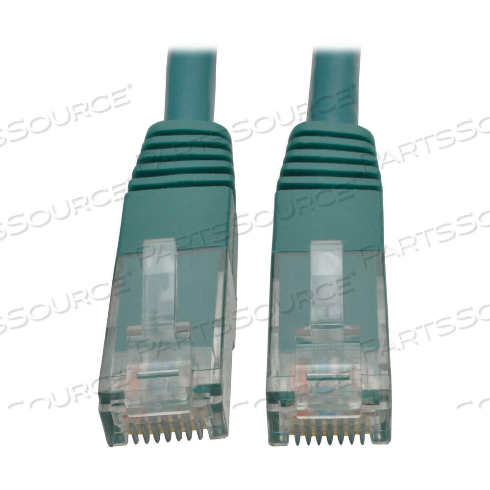 5FT CAT6 GIGABIT MOLDED PATCH CABLE RJ45 M/M 550MHZ 24 AWG GREEN by Tripp Lite