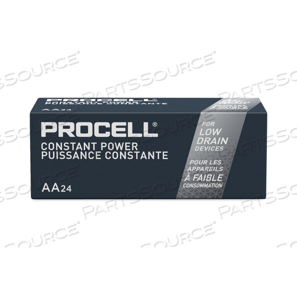 PC1500 PROCELL CONSTANT, ALKALINE BATTERY, AA, BULK, 24/BOX by Duracell