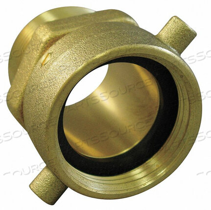 FIRE HOSE ADAPTER 2-1/2 NH 3 NPT by Moon American