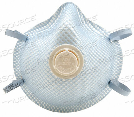 DISPOSABLE RESPIRATOR M/L N95 MOLDED PK2 by Moldex