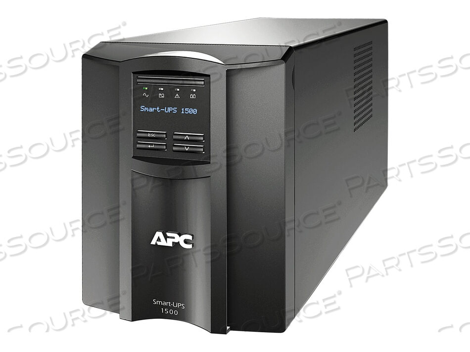 SMART-UPS 1500 LCD - UPS - AC 120 V - 1 KW - 1440 VA - USB - OUTPUT CONNECTORS: 8 - 0U - BLACK - WITH APC SMARTCONNECT by APC / American Power Conversion