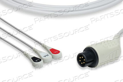 3 LEAD DIRECT-CONNECT ECG CABLE 