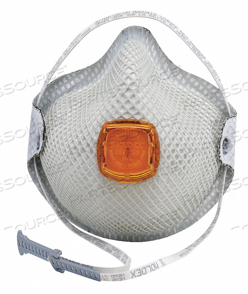 DISPOSABLE RESPIRATOR M/L N95 by Moldex