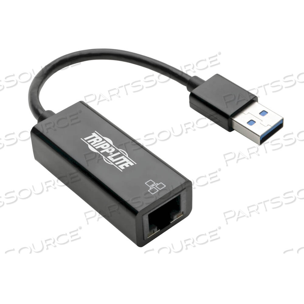 USB 3.0 SUPERSPEED TO GIGABIT ETHERNET ADAPTER, 10/100/1000 MBPS by Tripp Lite