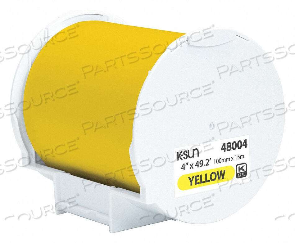 LABEL TAPE PIPE MARKERS YELLOW by K-Sun