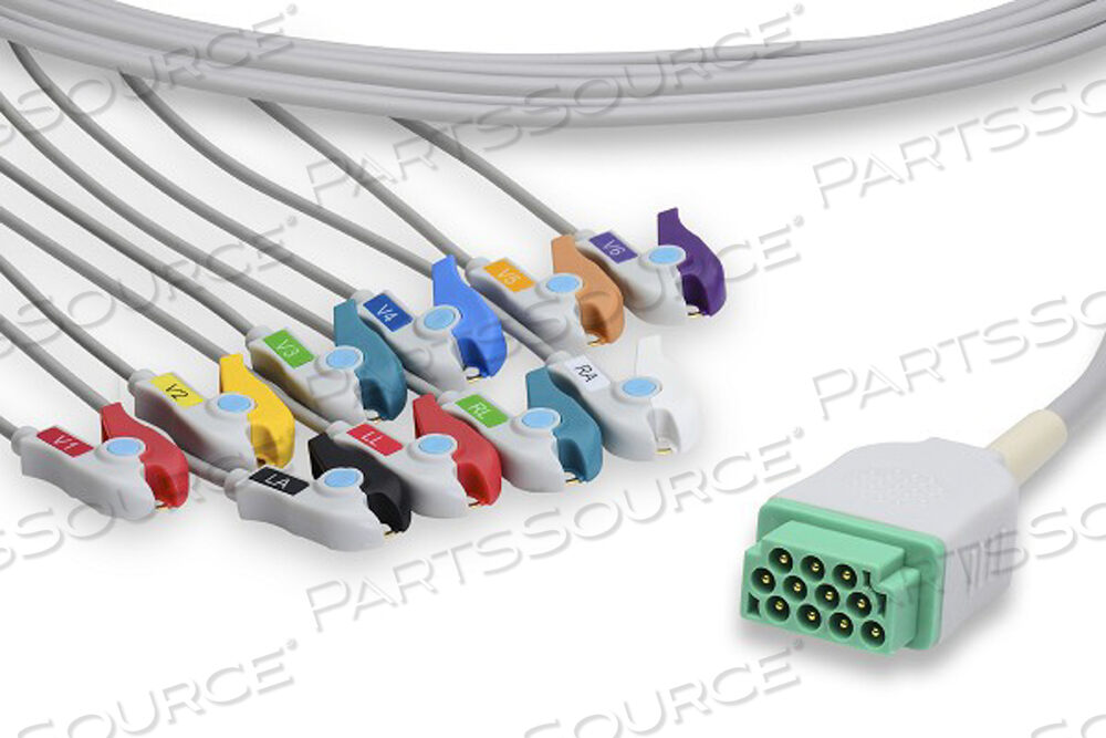 GE HEALTHCARE > MARQUETTE COMPATIBLE DIRECT-CONNECT EKG CABLE GE HEALTHCARE > MARQUETTE COMPATIBLE DIRECT-CONNECT EKG CABLE