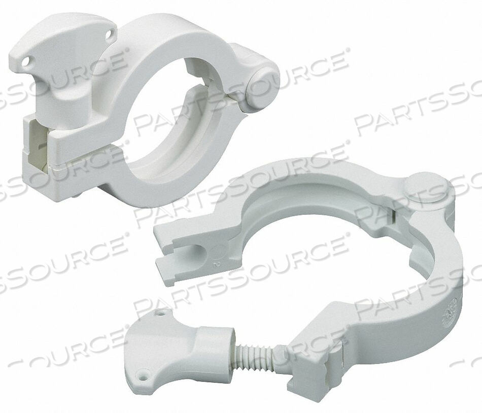 HINGE CLAMP NYLON 3 IN PIPE by Rubberfab