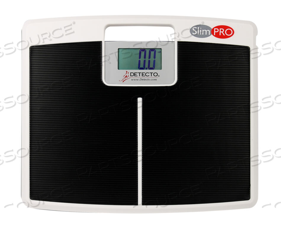 DIGITAL LOW-PROFILE SCALE, 600 LB X 0.1 LB / 272 KG X 0.1 KG, FOUR DIGIT, SEVEN SEGMENT LCD DISPLAY WITH 1.4IN HEIGHT DIGITS, 3.15 IN WD X 1.6 IN by Detecto Scale / Cardinal Scale