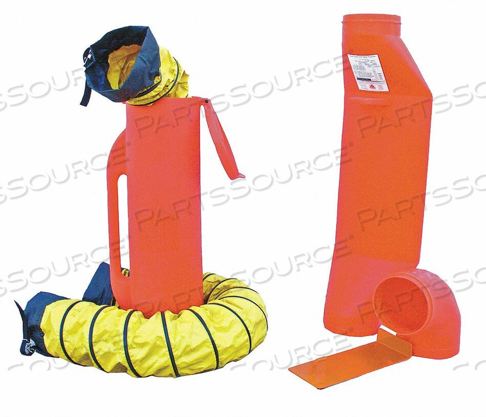 VENTILATION KIT 6 AND 15 FT. ORANGE by Air Systems International