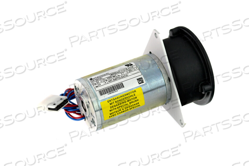DC MOTOR, DEAERATION AND COUPLING ASSY 