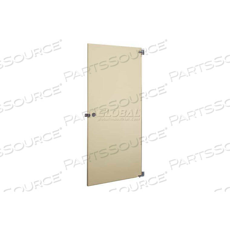 STEEL INWARD SWING PARTITION DOOR W/ HARDWARE - 24"W ALMOND by Global Partitions
