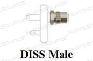 OXYGEN ADAPTER, QUICK CONNECT X DISS MALE by Precision Medical, Inc.