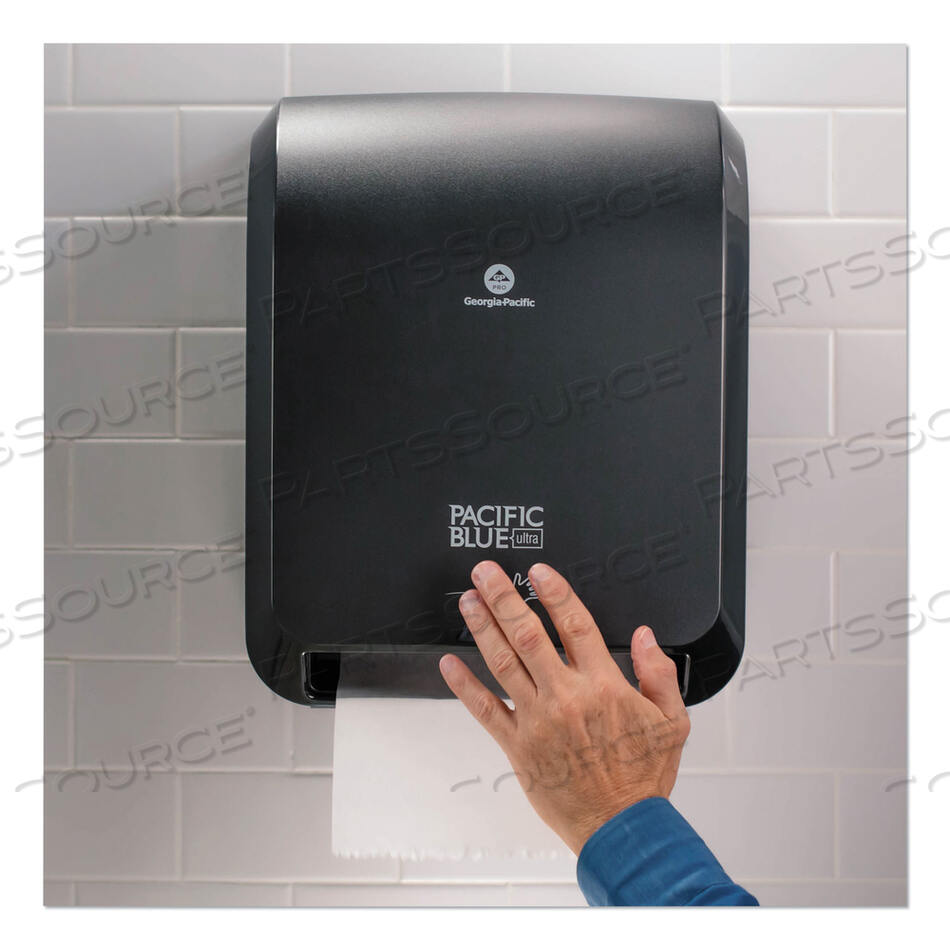 PACIFIC BLUE ULTRA PAPER TOWEL DISPENSER, AUTOMATED, 12.9 X 9 X 16.8, BLACK by Georgia-Pacific