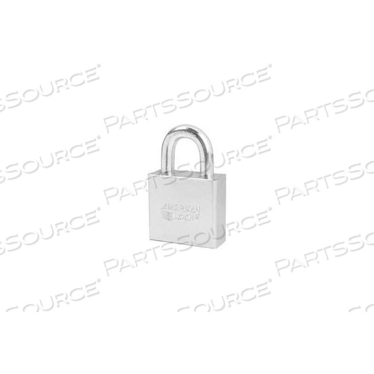 AMERICAN LOCK NO. NON-REKEYABLE SOLID STEEL PADLOCK WITH STAINLESS STEEL PINS by Master Lock