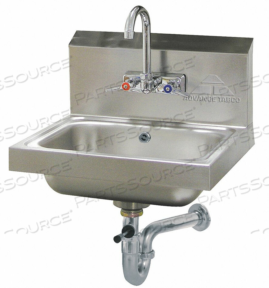 HAND SINK WALL 17-1/4 IN L 15-1/4 IN W by Advance Tabco