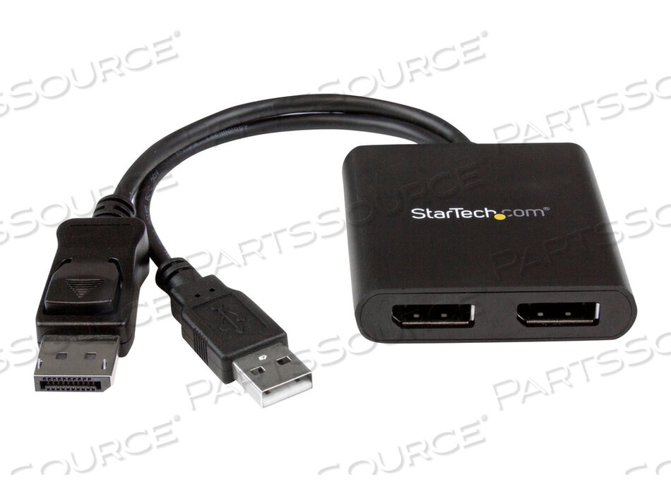 StarTech.com Adaptateur Thunderbolt 3 vers Dual DisplayPort DP 1.4 -  Adaptateur