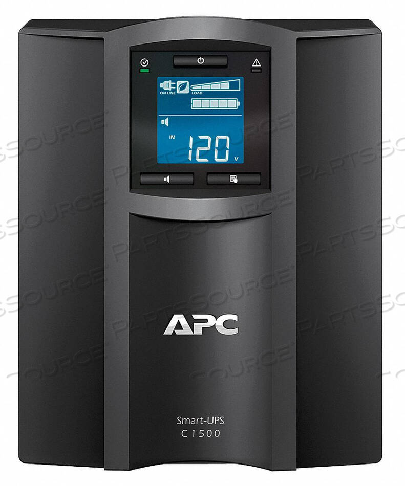 PC 1500VA SMART UPS WITH SMARTCONNECT, SMC1500C SINEWAVE UPS BATTERY BACKUP, AVR, 120V, LINE INTERACTIVE UNINTERRUPTIBLE POWER SUPPLY by APC / American Power Conversion