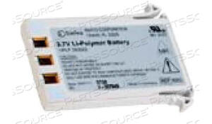 BATTERY RECHARGEABLE, LITHIUM POLYMER, 3.7V, 1.8 AH (INVIVO PM) by Philips Healthcare