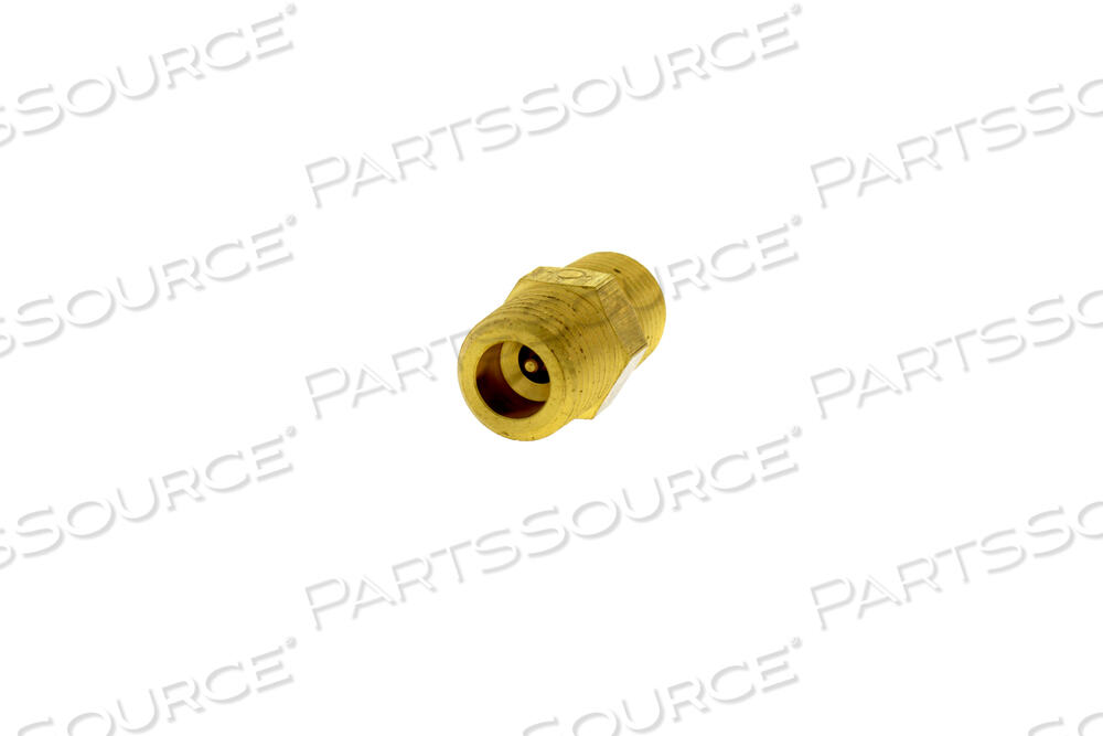 CHECK VALVE, BRASS, 1/4 IN CONNECTION, MPT, 10 PSI, VITON SEAL 