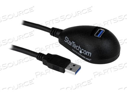 EXTEND A USB 3.0 PORT FROM THE BACK OF YOUR COMPUTER TO YOUR DESKTOP - 5 FT DESK by StarTech.com Ltd.
