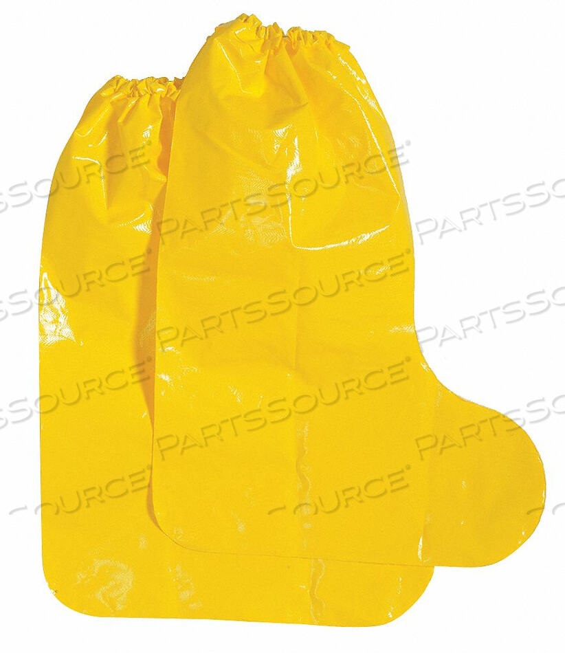 BOOT COVERS M YELLOW PK100 by Polyco