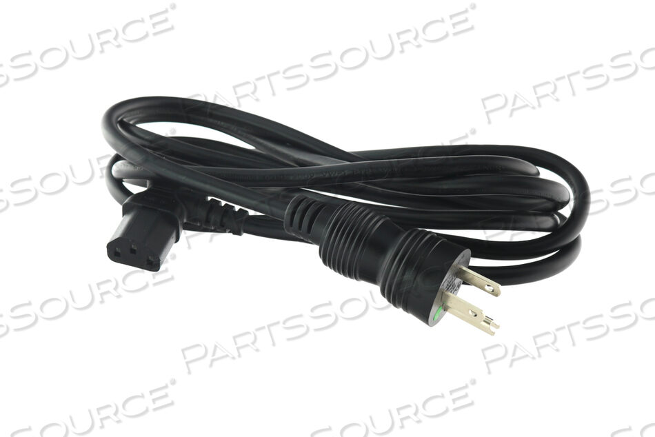 POWER CORD, 120 VAC, NEMA 5-15, 3-PIN PLUG, 8.2 FT CABLE LG by American Diagnostic Corporation (ADC)