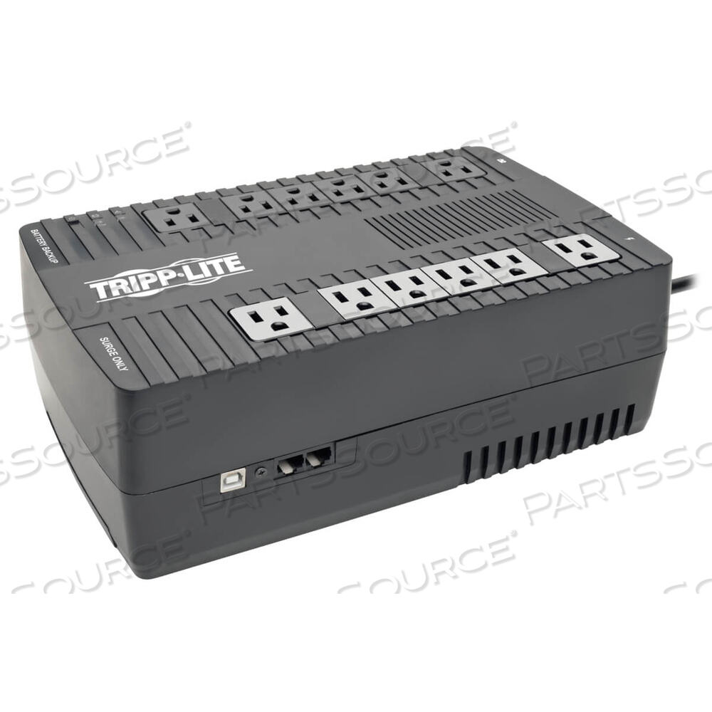 AVR SERIES ULTRA-COMPACT LINE-INTERACTIVE UPS, 12 OUTLETS, 750 VA, 420 J by Tripp Lite