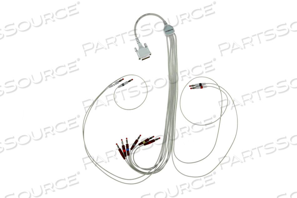 PHILIPS COMPATIBLE DIRECT CONNECT EKG CABLES 10 LEADS BANANA 