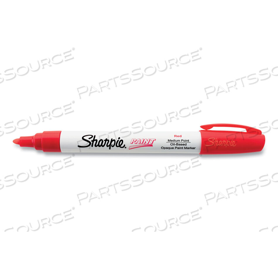 PERMANENT PAINT MARKER, MEDIUM BULLET TIP, RED by Sharpie