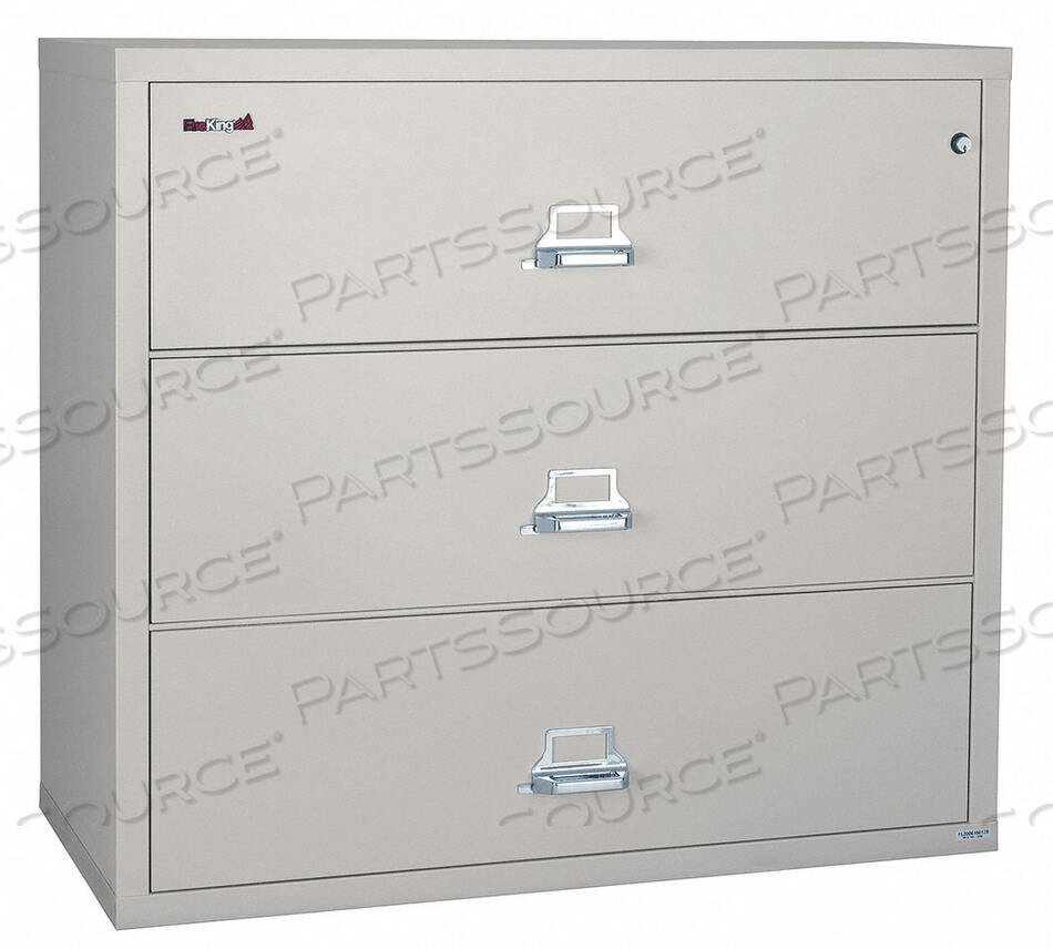 LATERAL FILE 3 DRAWER 44-1/2 IN W by Fire King