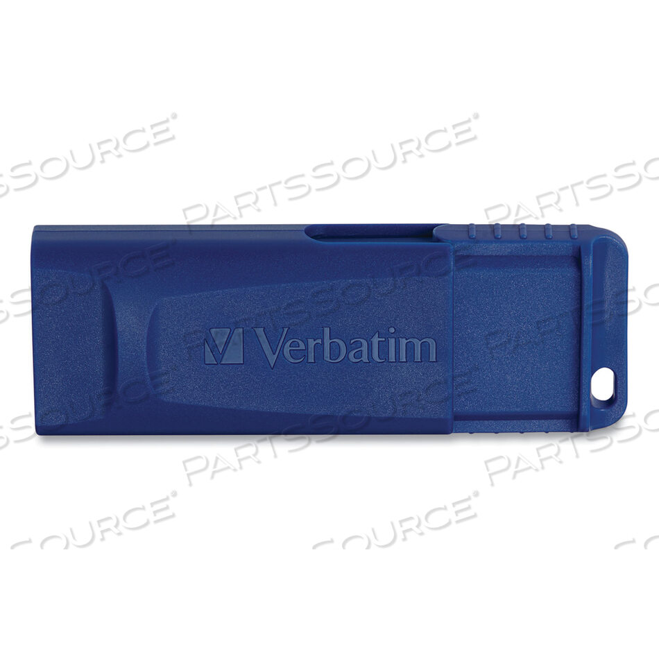 CLASSIC USB 2.0 FLASH DRIVE, 4 GB, BLUE by Verbatim