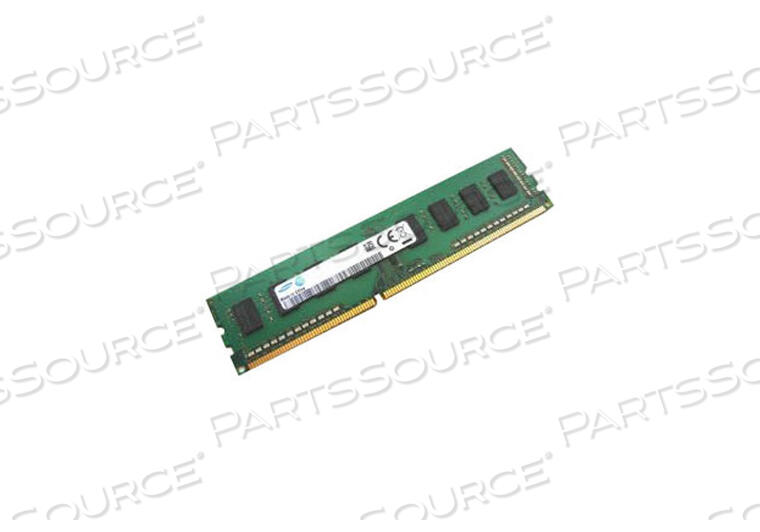 SINGLE CHANNEL 1RX8 RAM, 4 GB, DDR3 SDRAM MEMORY, 240-PINS, PC-12800 BUS, 1600 MHZ DATA TRANSFER RATE, 200 MHZ MEMORY, 1.5 V by Samsung Electronics