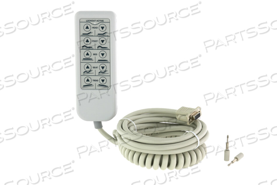 HAND PENDANT: 5 FUNCTION, 10 BUTTON, HD DB15 SOCKET CONNECTOR, LOCK-OUT ACTIVATED L.E.D. 