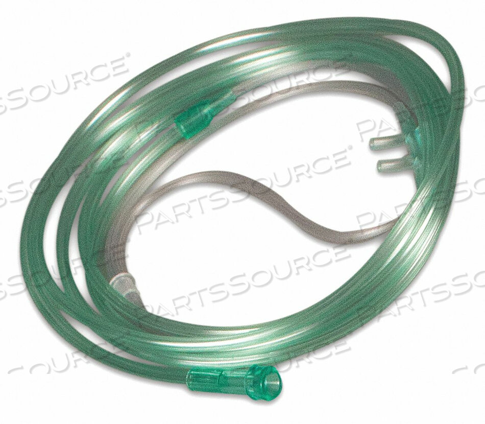 NASAL CANNULA ADULT 14 FT. GREEN PK50 by Dynarex