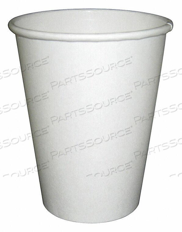 DISPOSABLE HOT CUP 16 OZ. WHITE PK1000 by Dixie