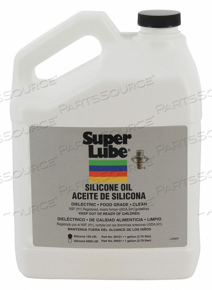 PURE SILICONE OIL 100 CSTPAIL 1 GAL. by Super Lube