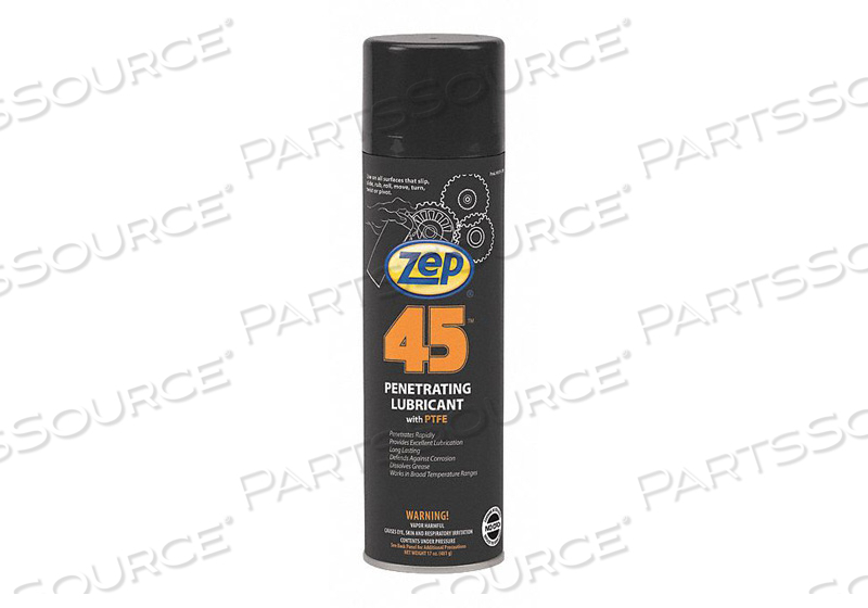 ZEP 45 PENETRATING LUBRICANT WITH PTFE, 17 OZ, AEROSOL CAN by Zep