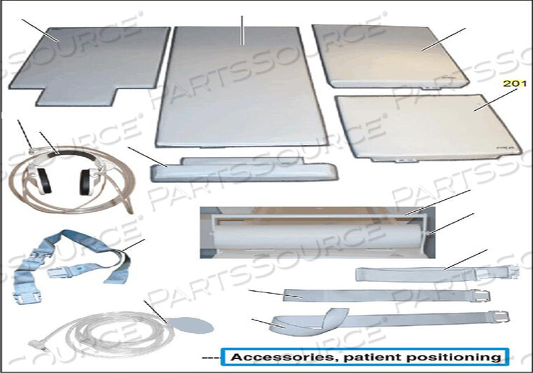 TABLE CUSHION by Siemens Medical Solutions