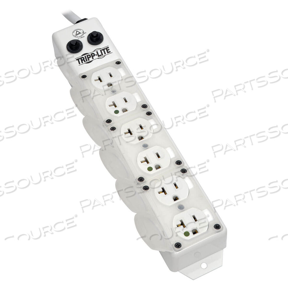 POWER STRIP MEDICAL HOSPITAL GRADE UL 1363A 6 OUTLET 25FT CORD by Tripp Lite