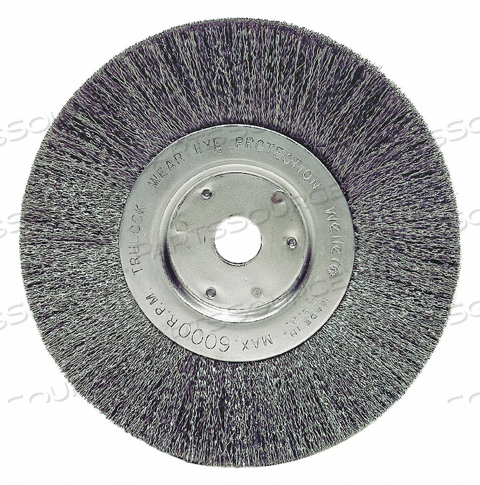 6 NARROW CRIMPED WIRE WHEEL .0104 5/8 by Weiler