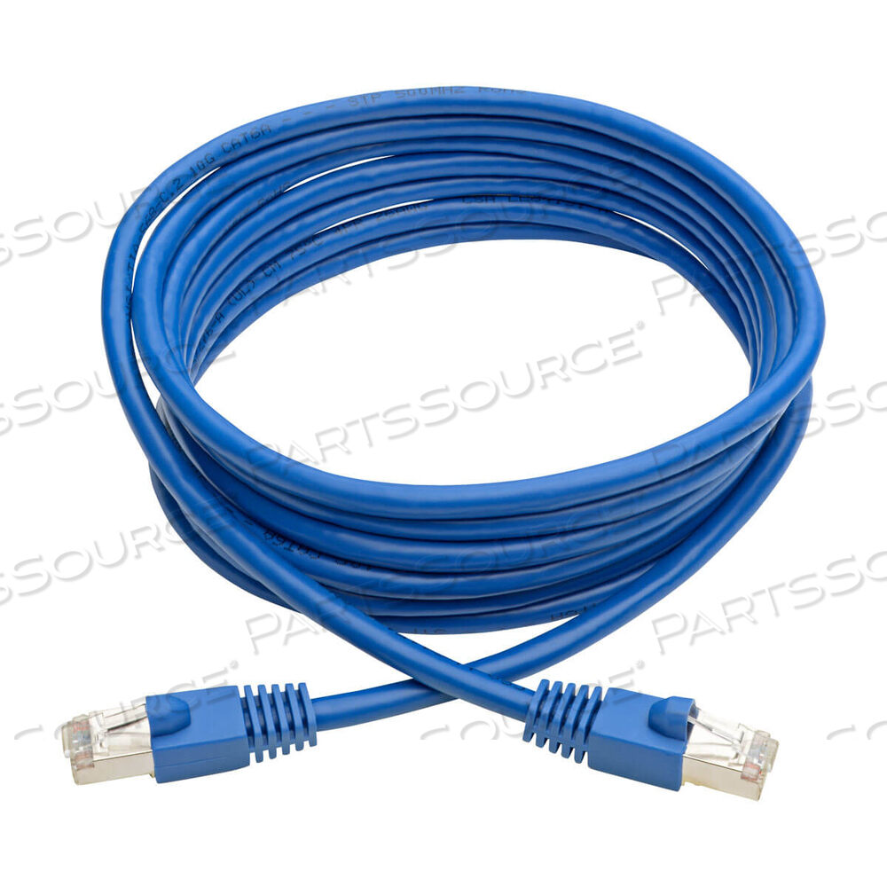 TRIPP LITE10FT AUGMENTED CAT6A SHIELDED STP SNAGLESS PATCH CABLE BLUE 10' by Tripp Lite