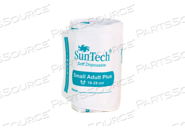 SOFT DISPOSABLE BLOOD PRESSURE CUFF - SMALL ADULT PLUS (BOX OF 20) by SunTech Medical