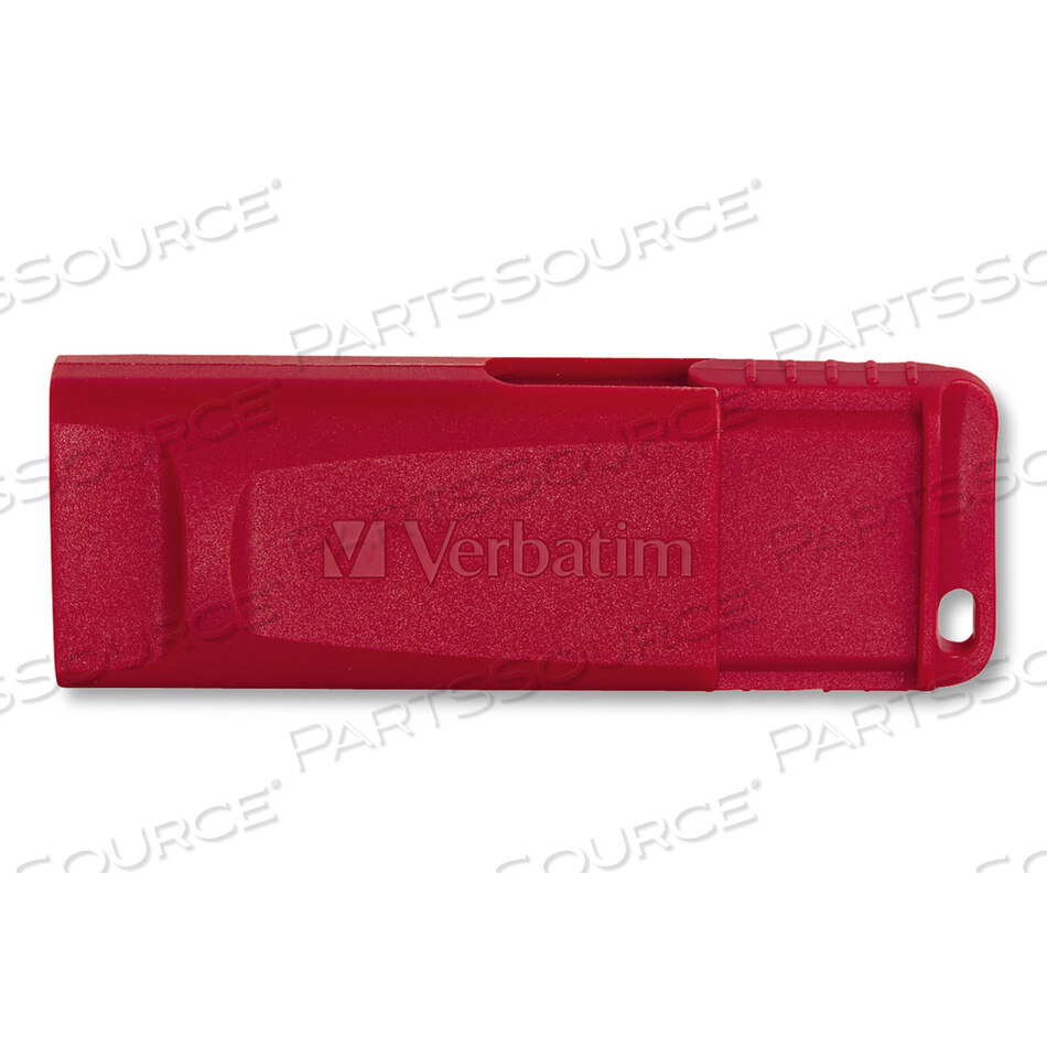 STORE 'N' GO USB FLASH DRIVE, 32 GB, RED by Verbatim