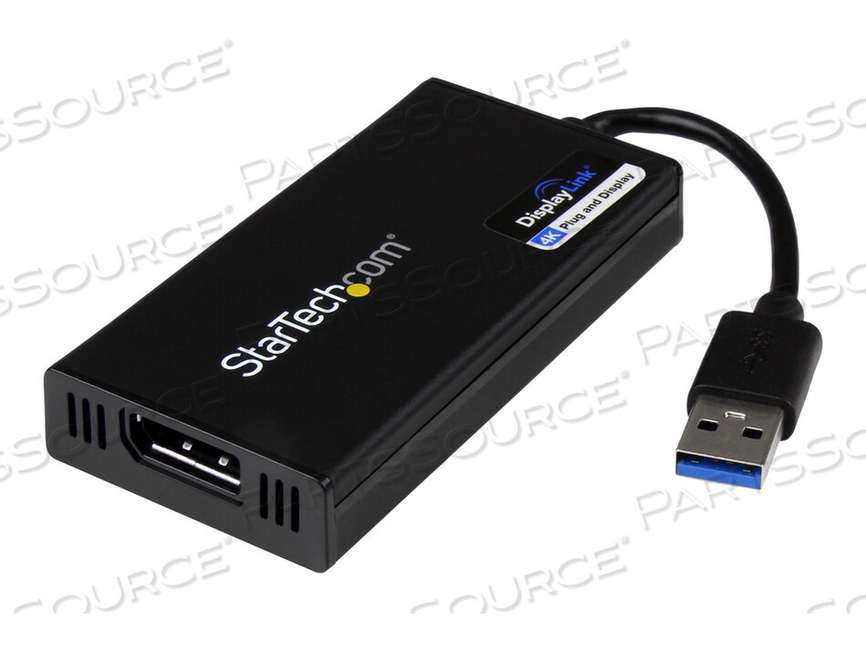 CONNECT AN ADDITIONAL DISPLAYPORT MONITOR TO YOUR PC WITH USB 3.0 TECHNOLOGY CAP by StarTech.com Ltd.