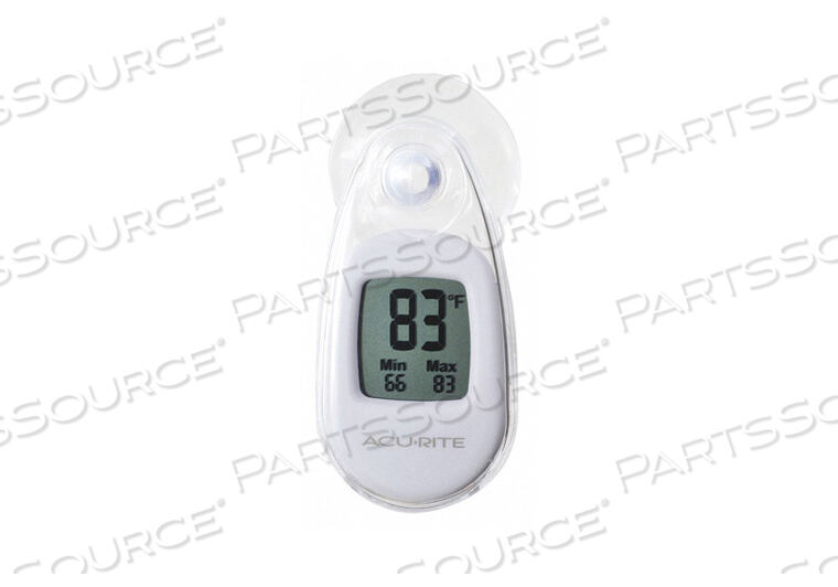 AcuRite Digital Wired Indoor White Thermometer